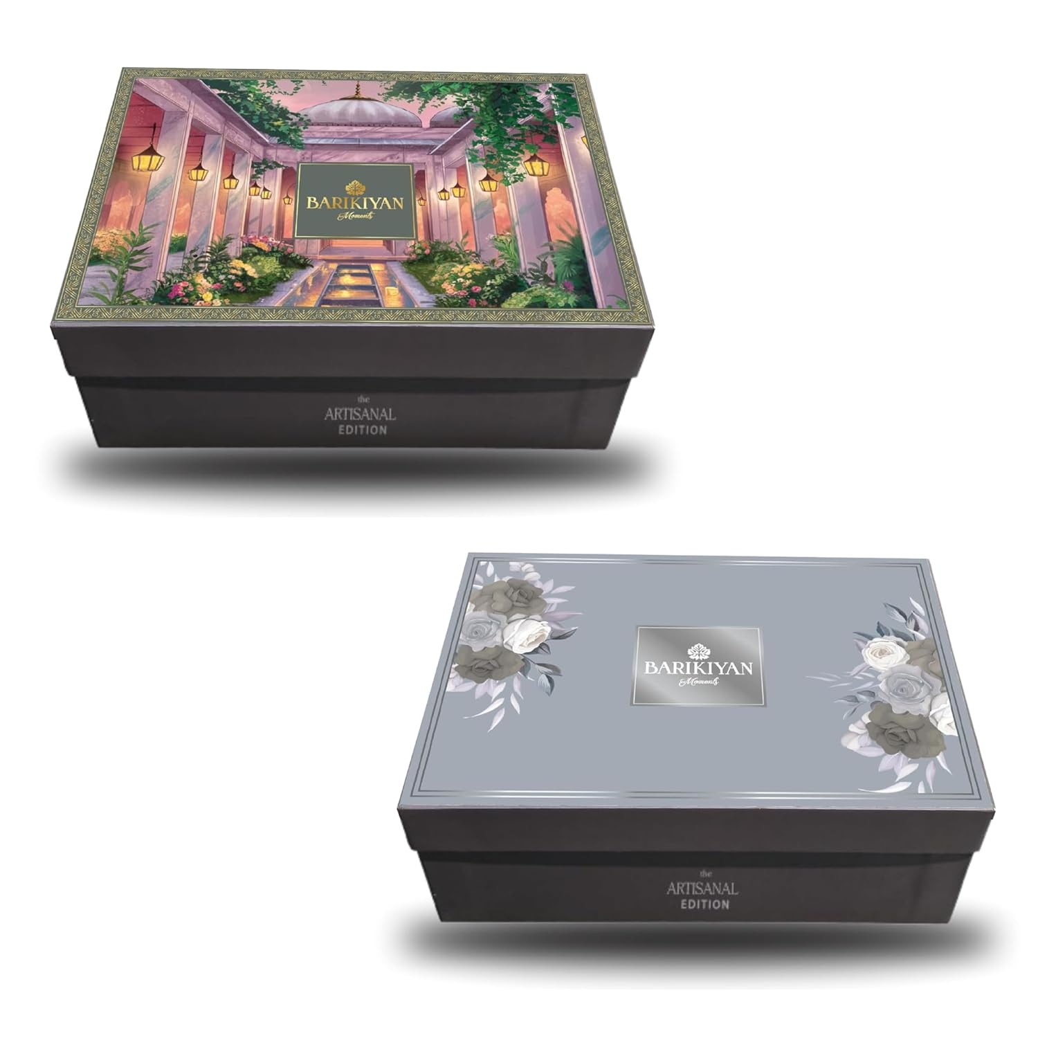 Set of 2 Artistic, Gift cum Storage Box