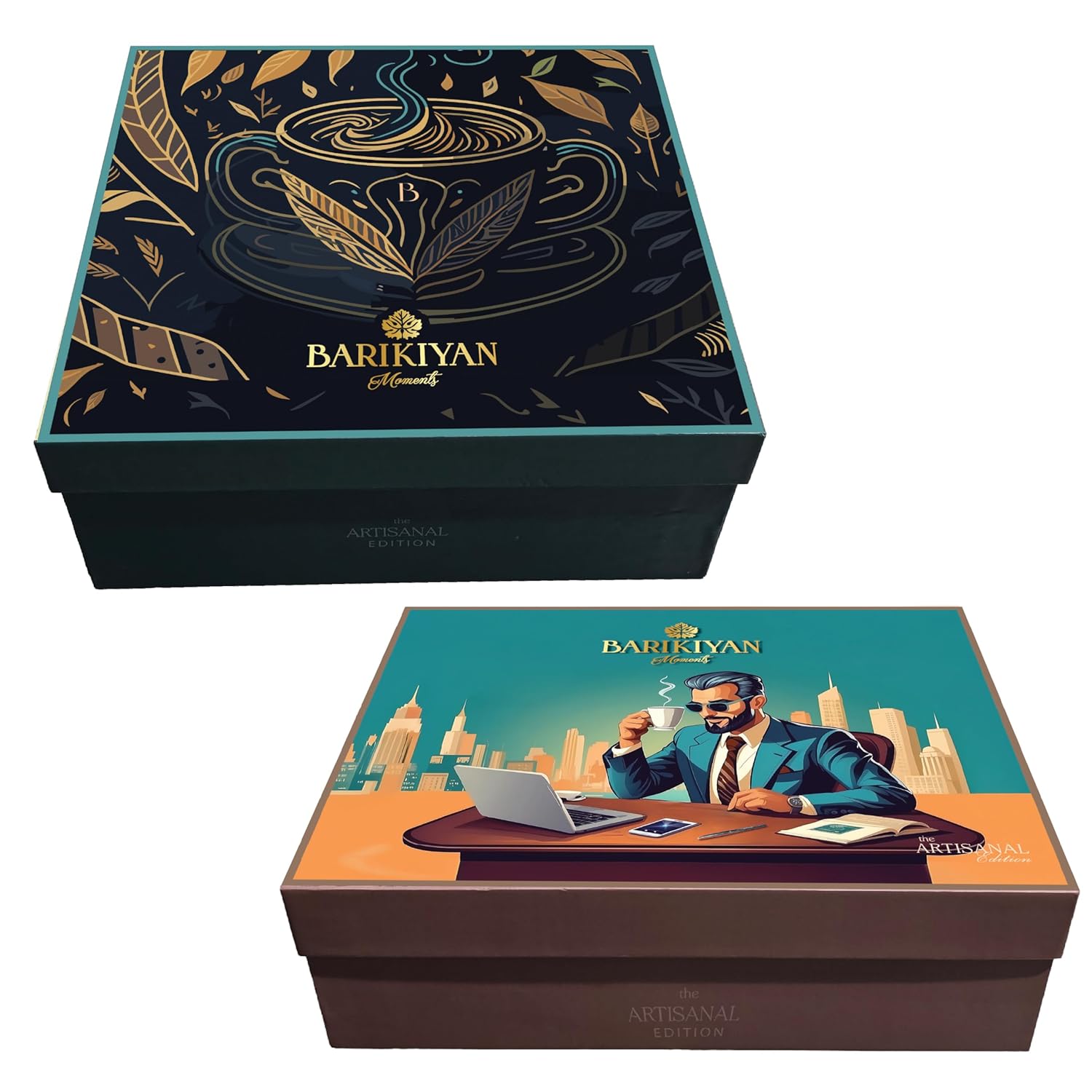 Set of 2 Artistic, Gift cum Storage Box