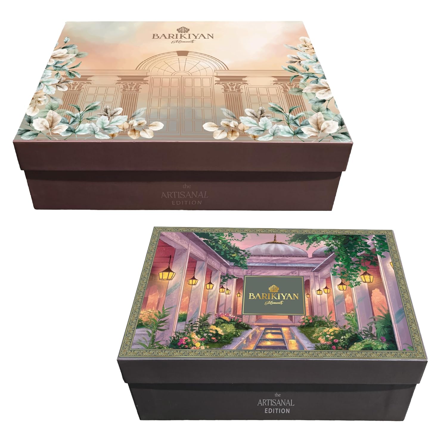 Set of 2 Artistic, Gift cum Storage Box