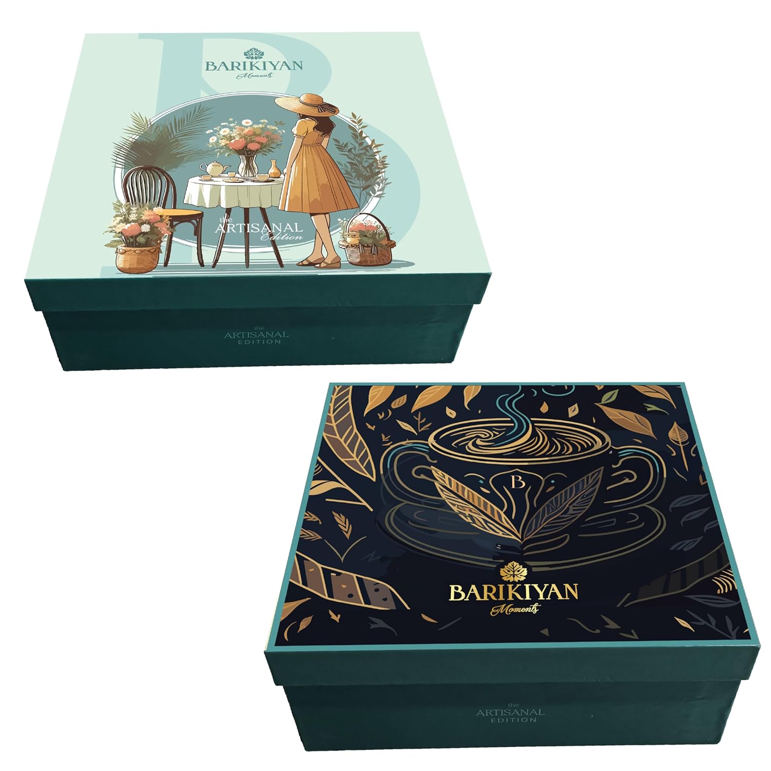 Set of 2 Artistic, Gift cum Storage Box