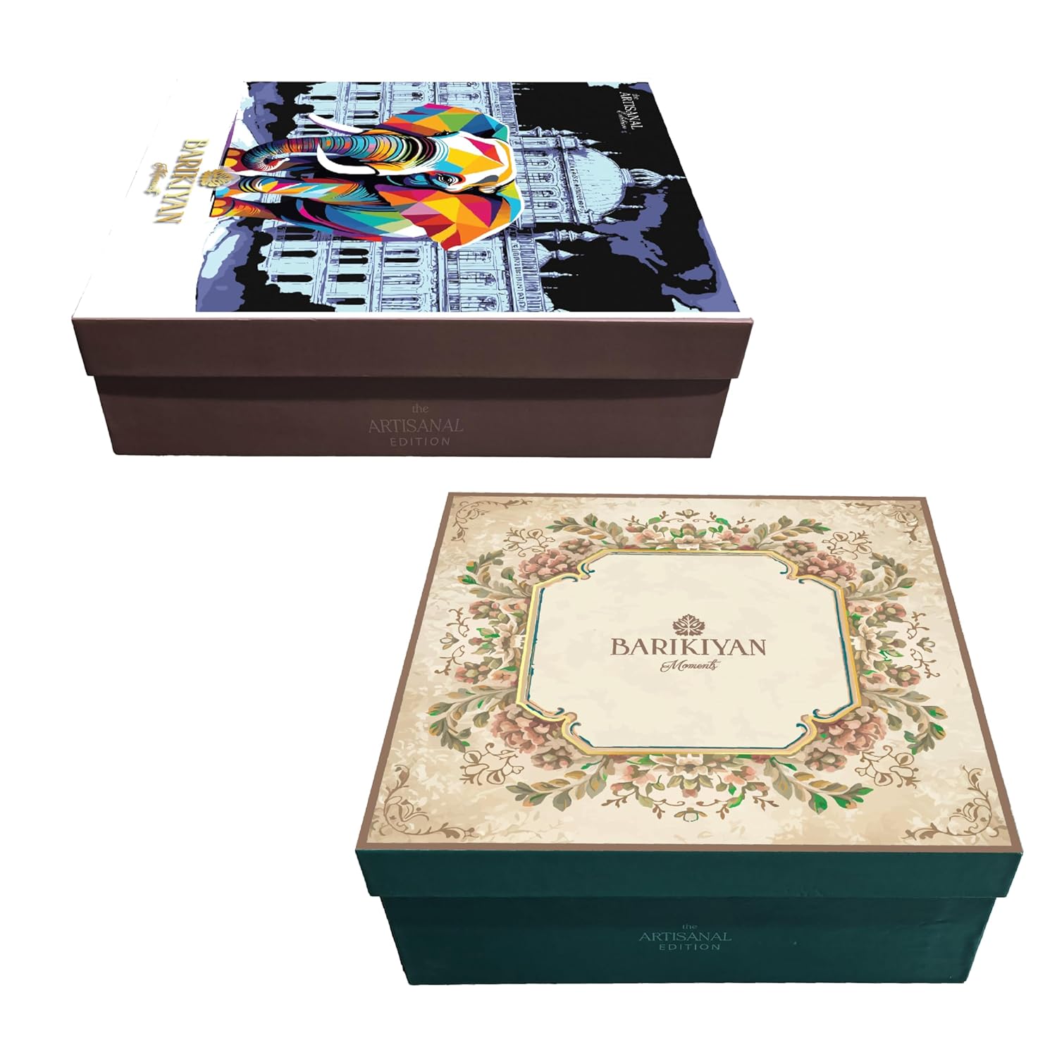 Set of 2 Artistic, Gift cum Storage Box