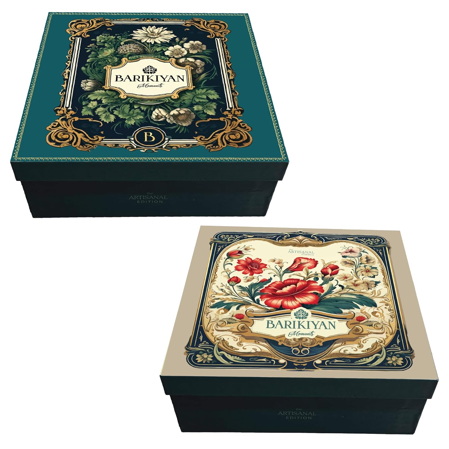 Set of 2 Artistic, Gift cum Storage Box