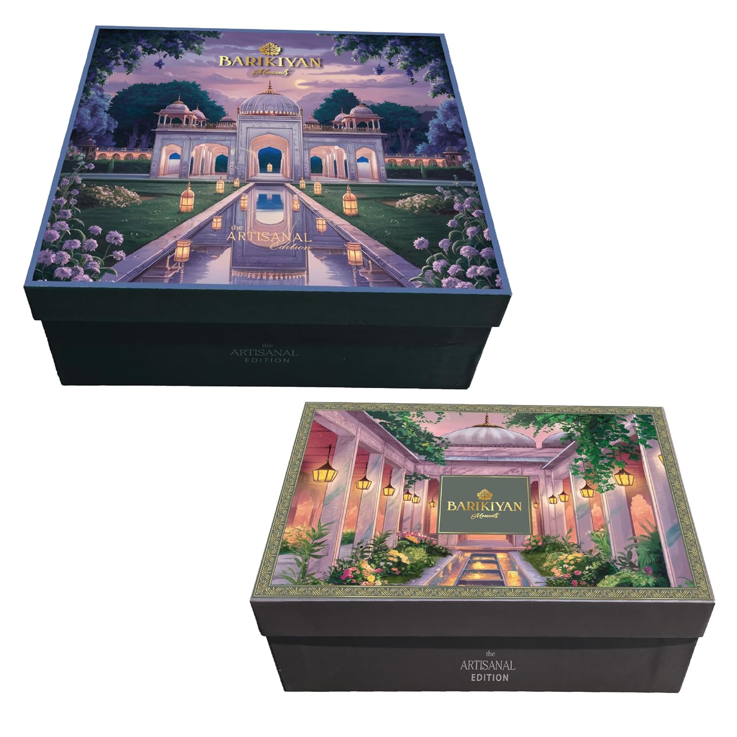 Set of 2 Artistic, Gift cum Storage Box