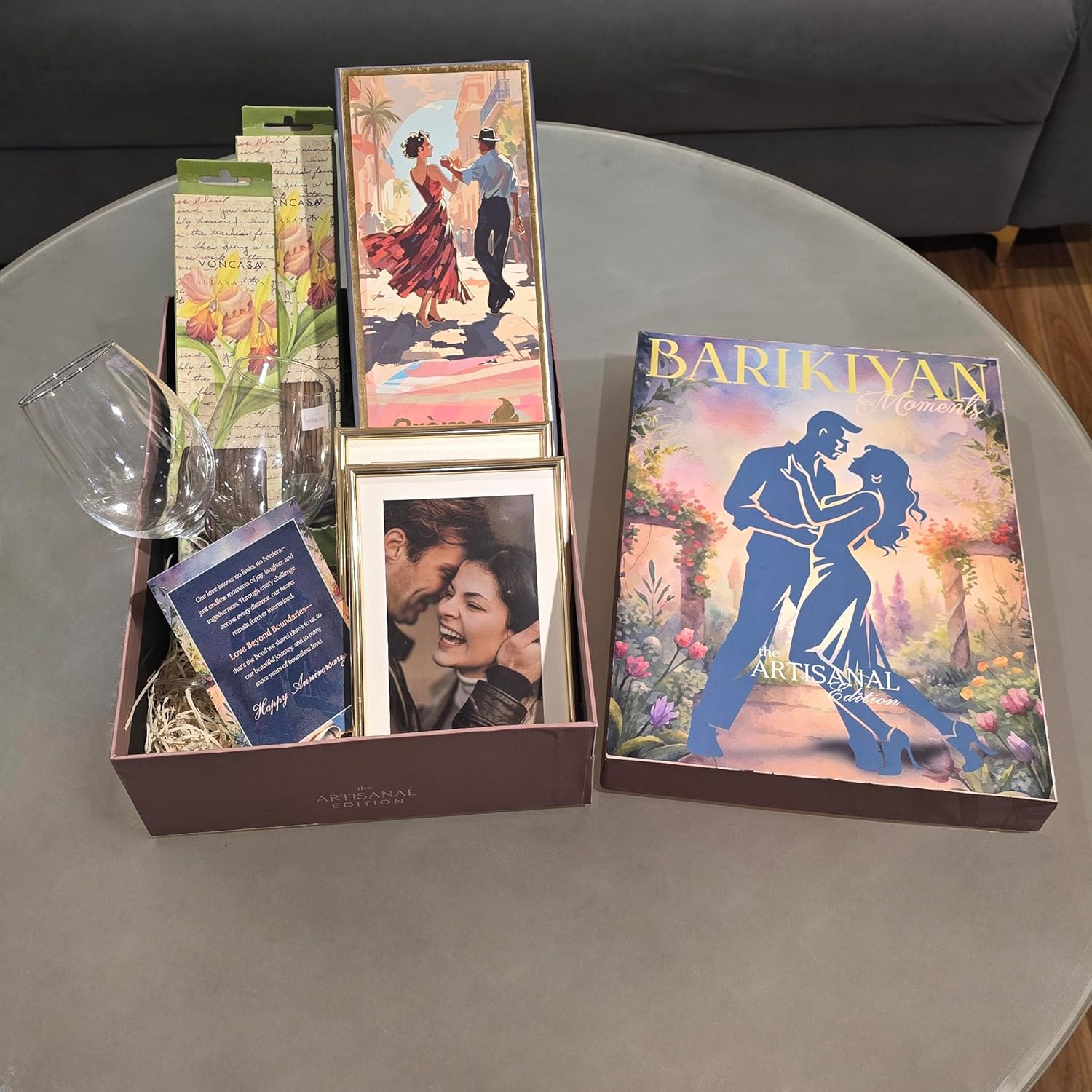 The Gift of Love Artistic Gift Hamper Set