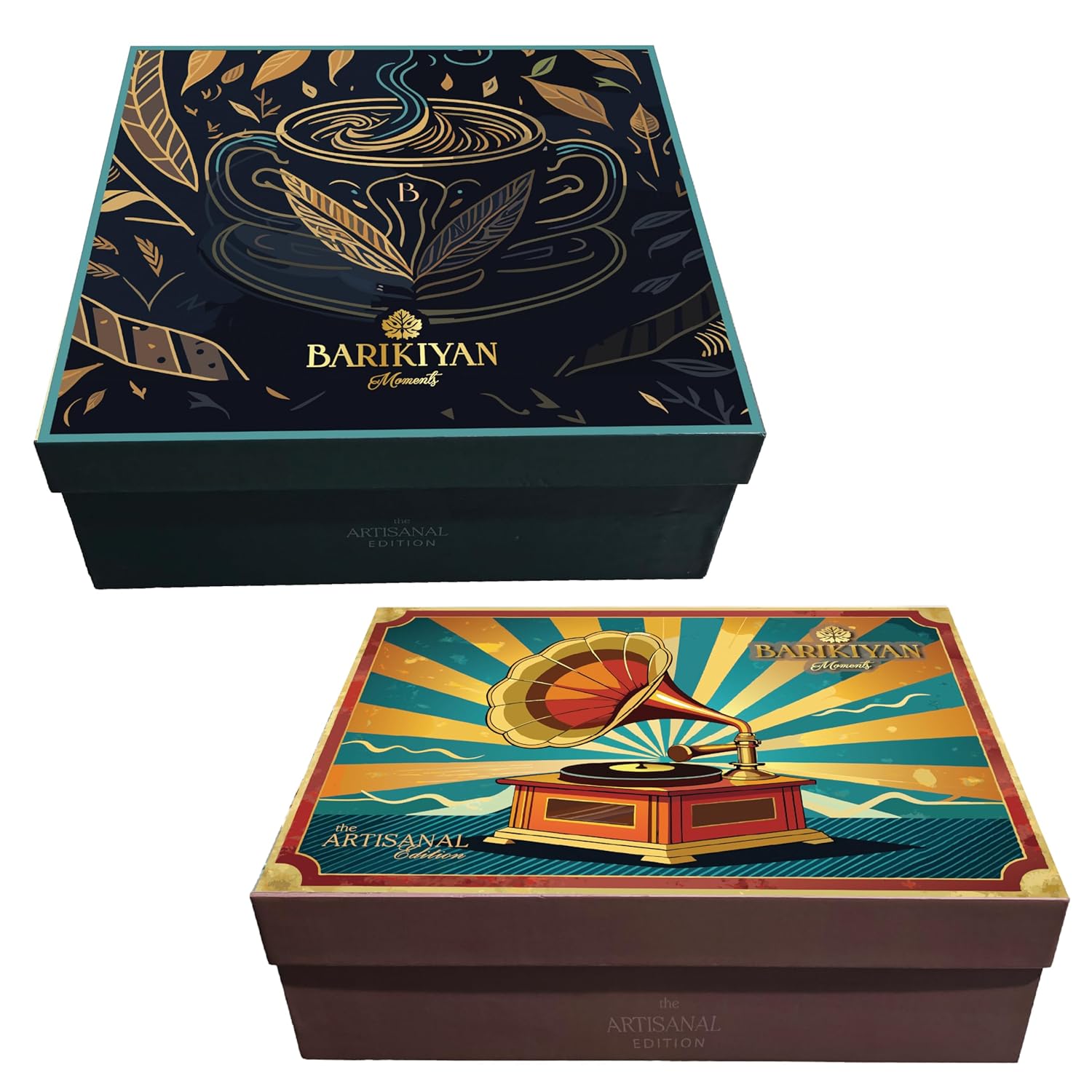 Set of 2 Artistic, Gift cum Storage Box