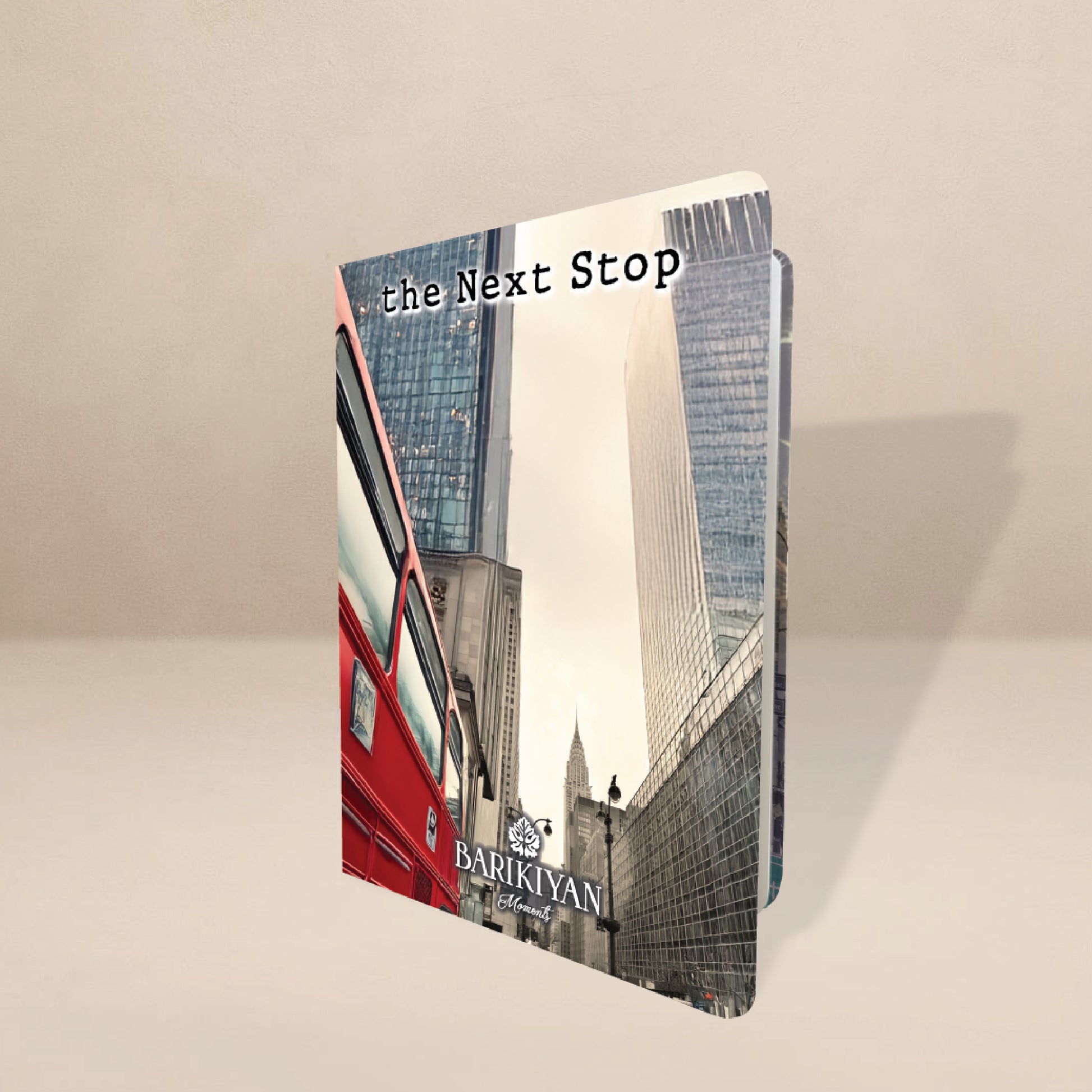 Barikiyan Moments “The Next Stop” Hardcover Urban Journey Diary