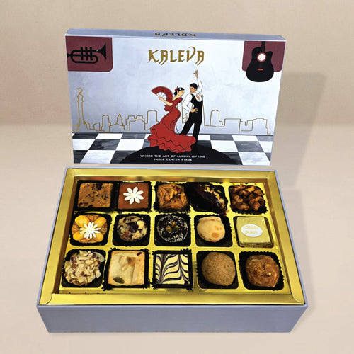 15pcs Artisanal Sweets, wrapped in Artistic Box