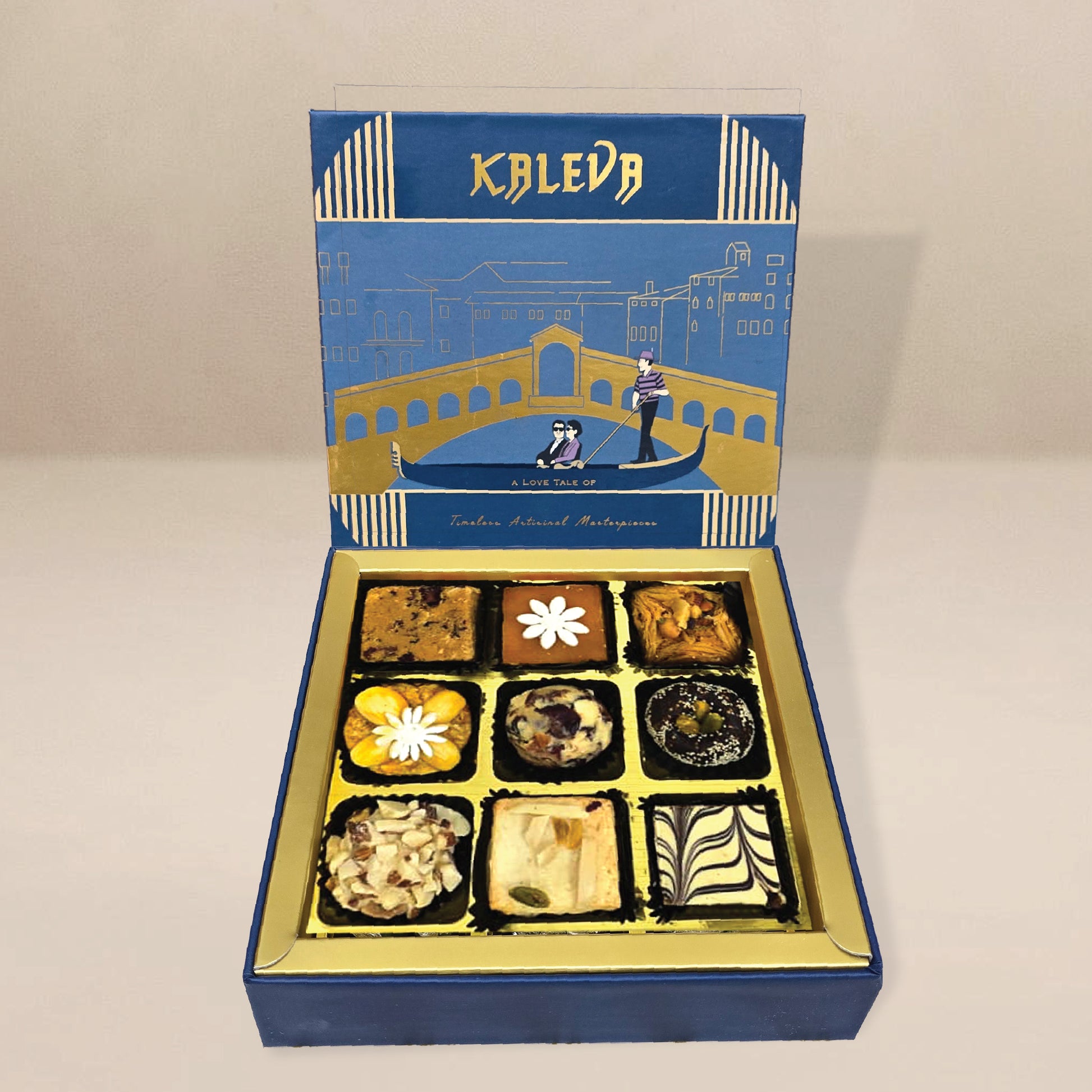 9pcs Artisanal Sweets, wrapped in Artistic Box (Copy)