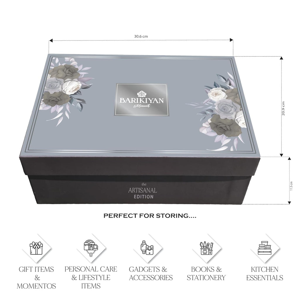 Silver Bouquet Premium Gift Box