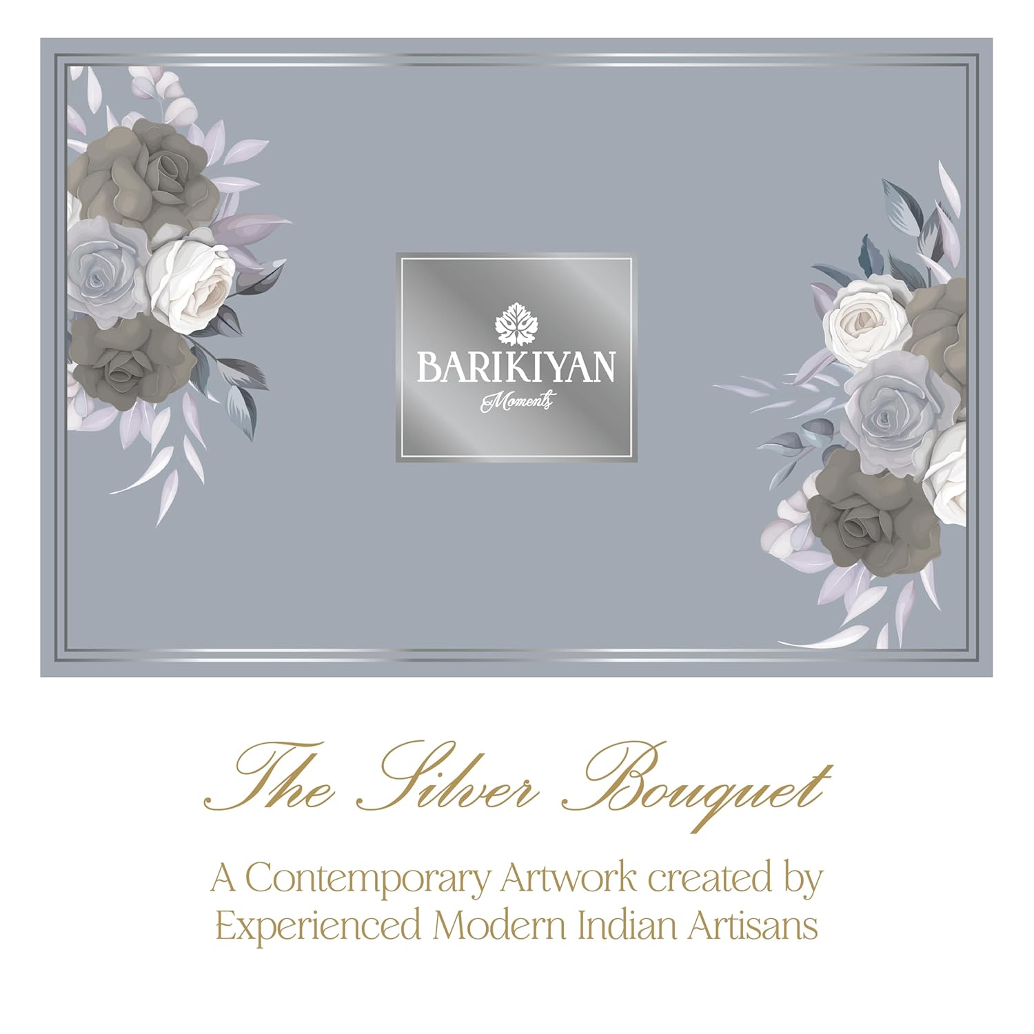 Silver Bouquet Premium Gift Box