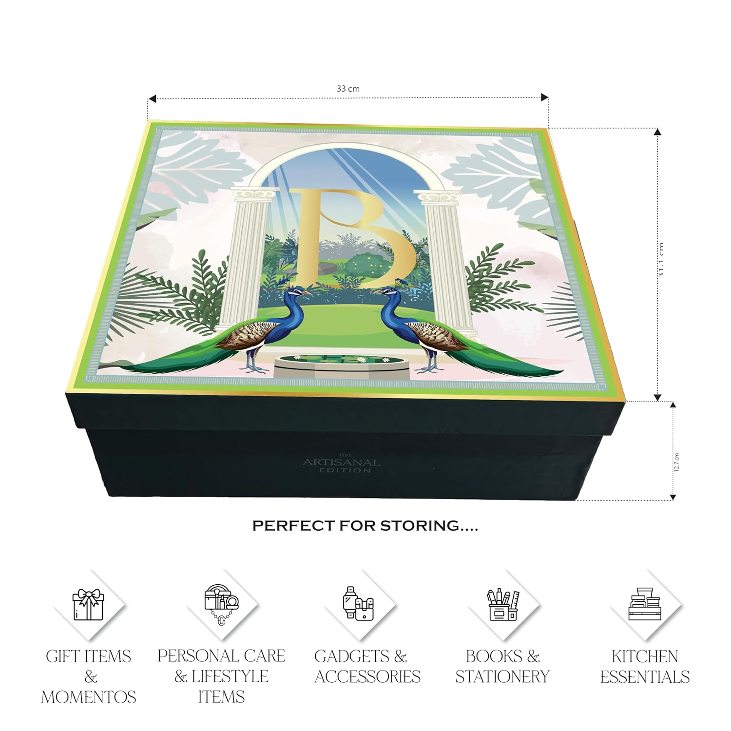 Twin Peacock Premium Gift Box