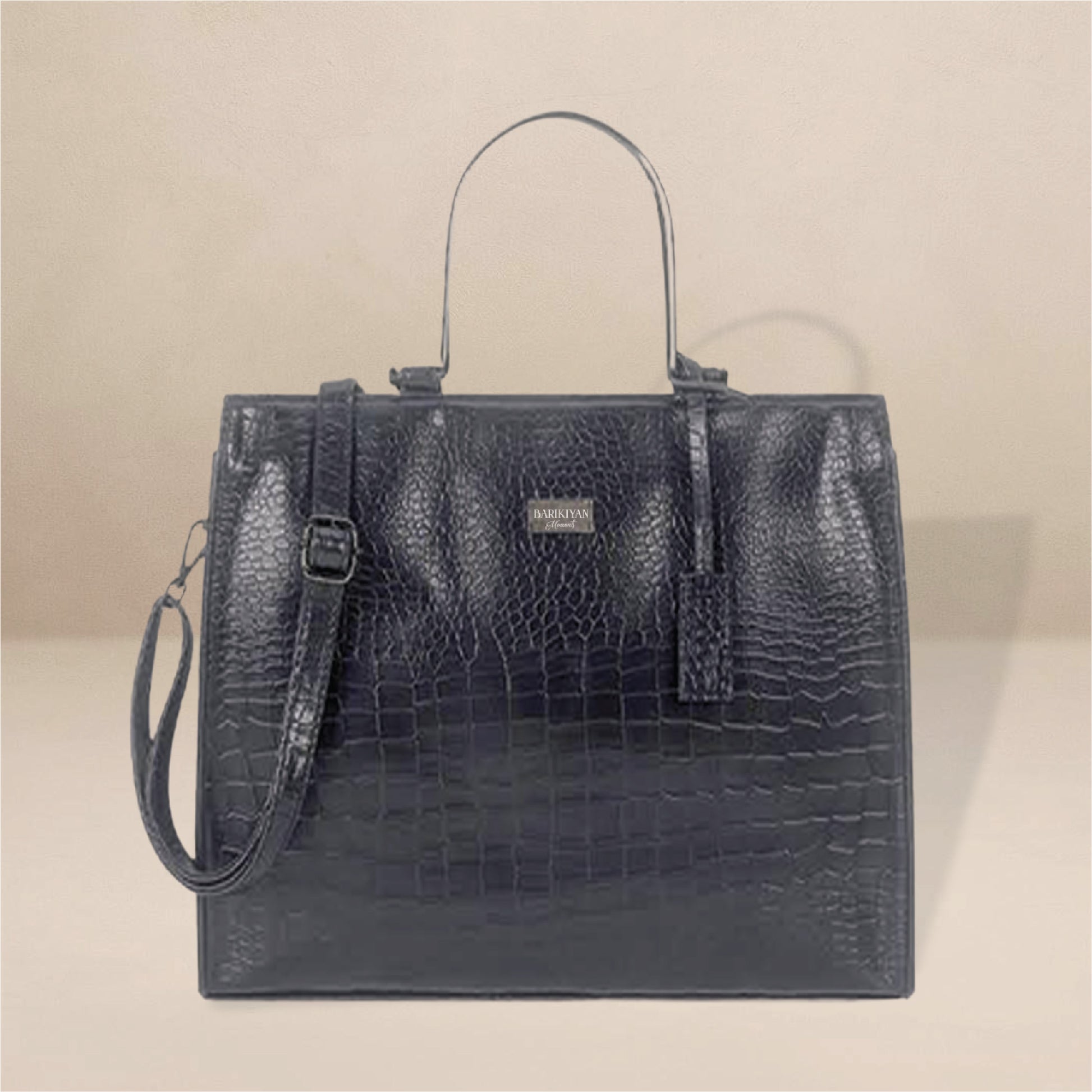 Barikiyan Moments Croc-Embossed Women's Handbag