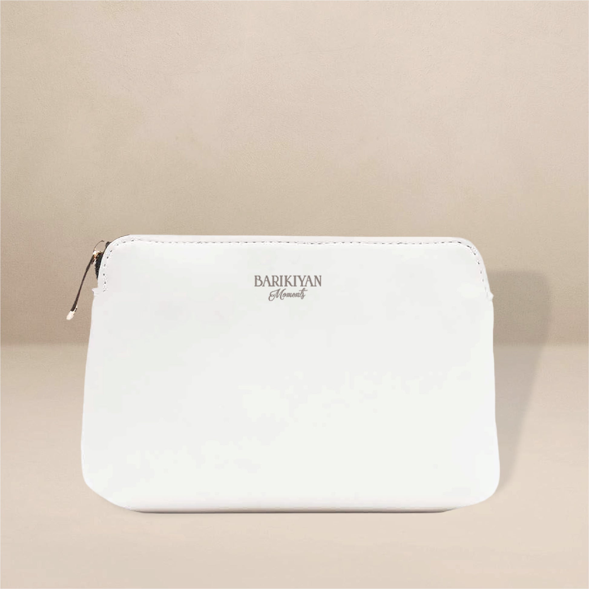 Barikiyan Moments White Travel Kit Pouch