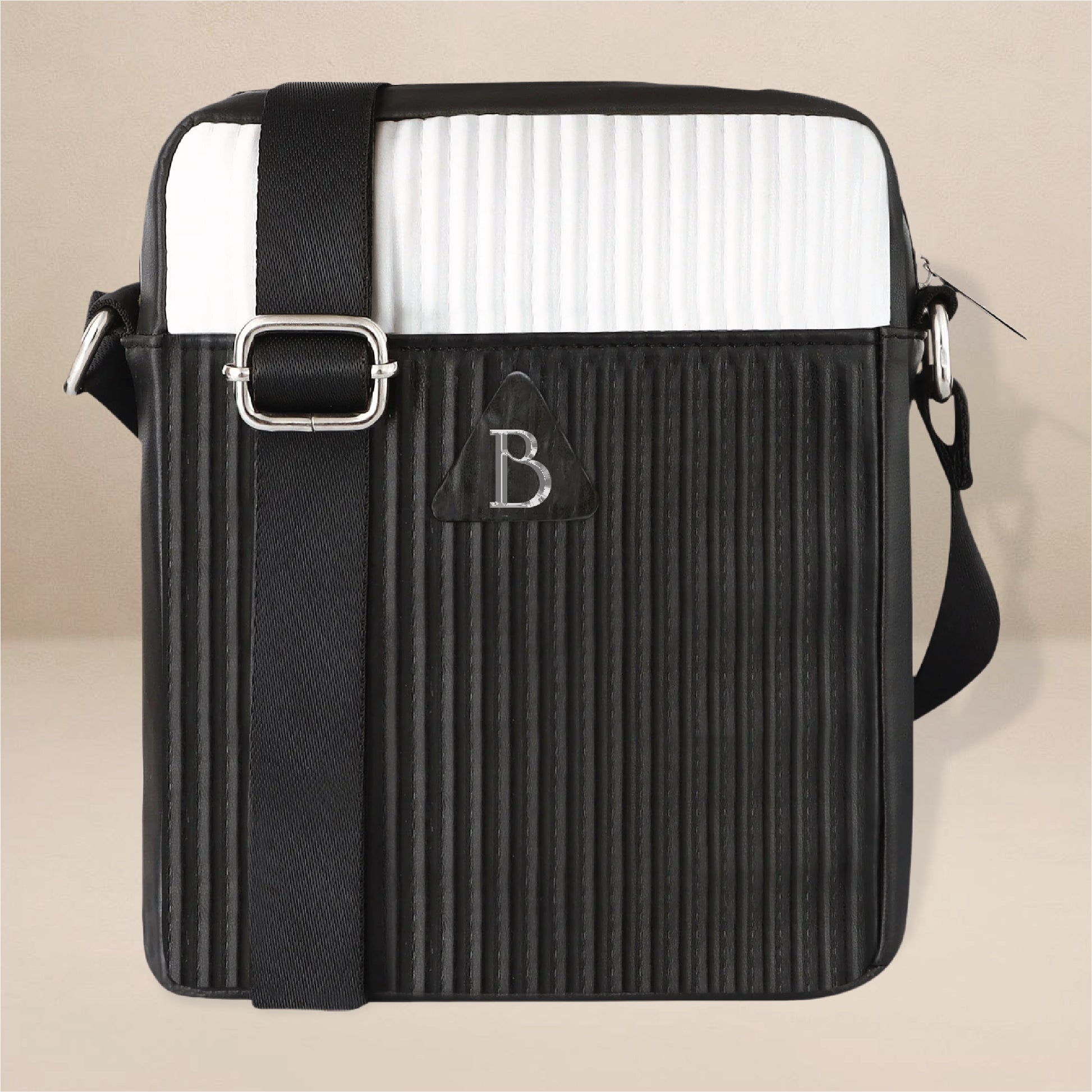 Barikiyan Moments Urban Edge Ribbed Sling Bag