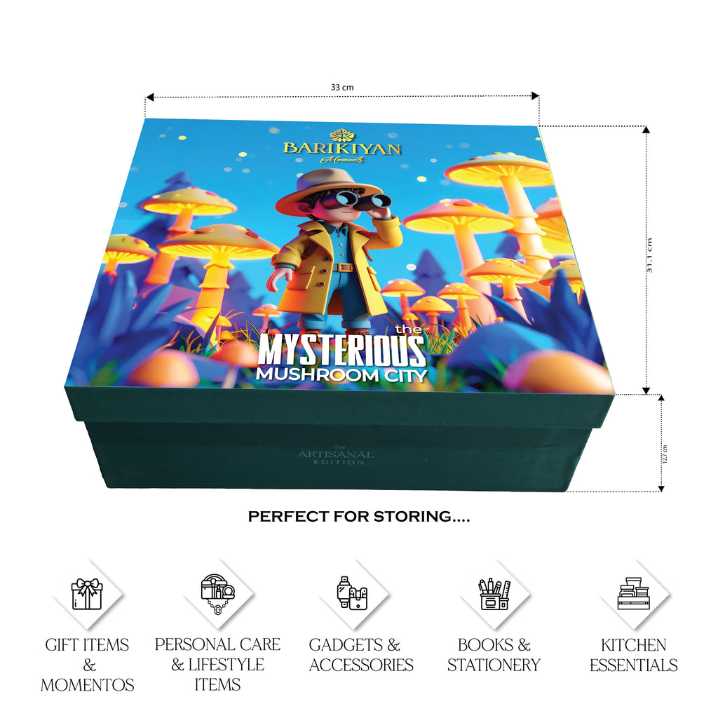THE MYSTERIOUS MUSHROOM CITY
