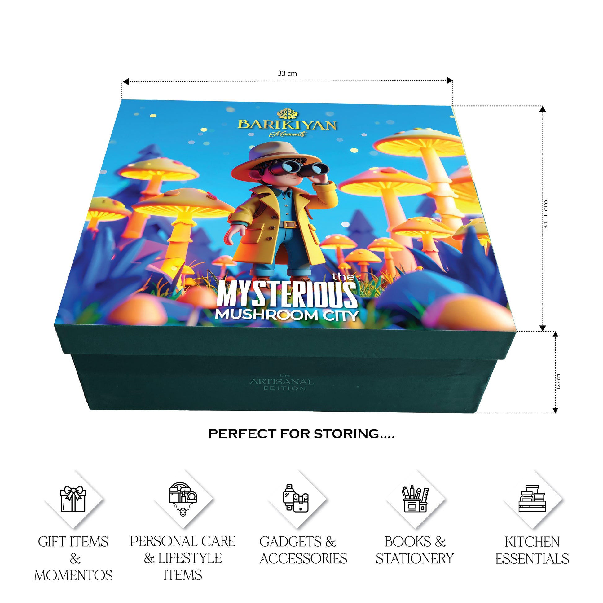 THE MYSTERIOUS MUSHROOM CITY