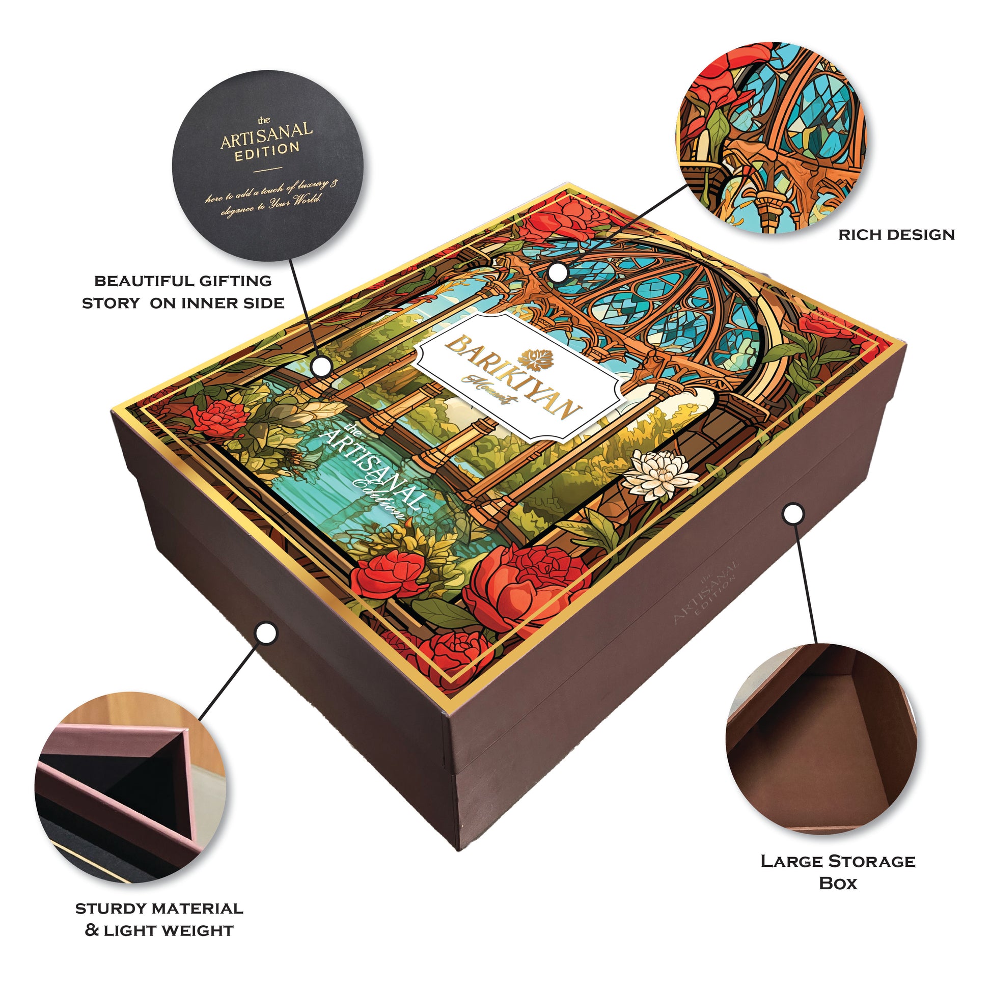 THE ROSEATE COURTYARD Premium Gift Box