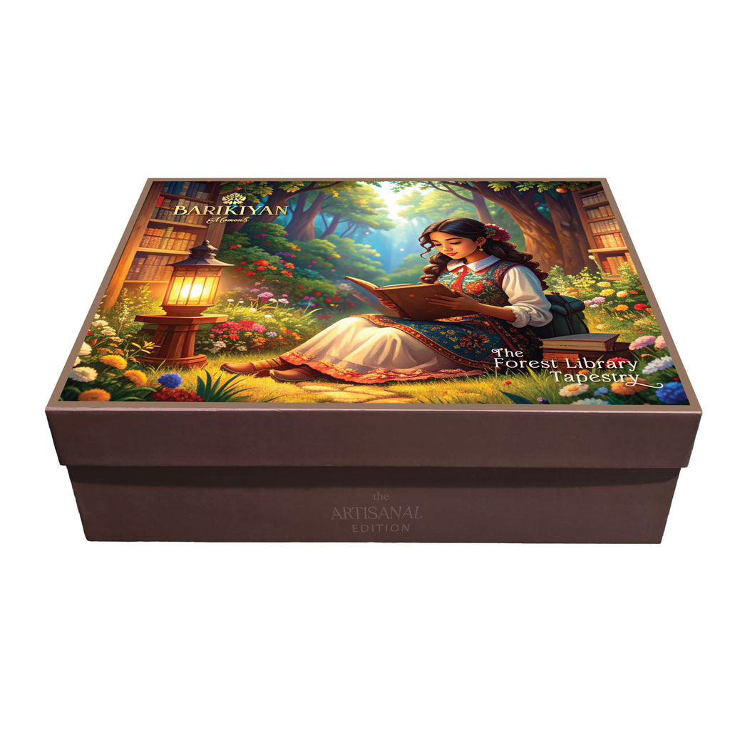 THE FOREST LIBRARY TAPESTRY Decorative Gift Box