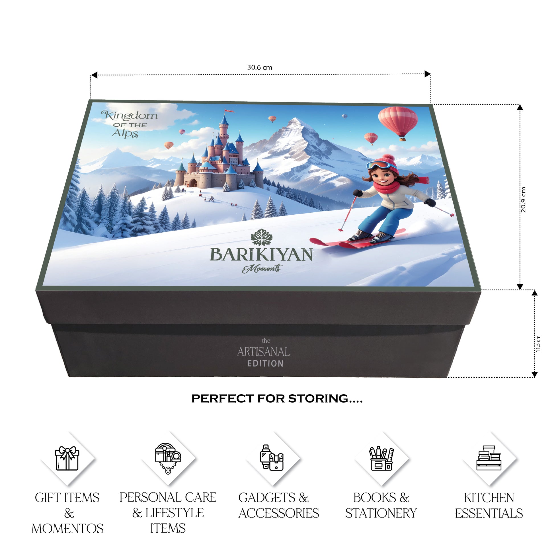 KINGDOM OF THE ALPS  Premium Artisanal Gift Box