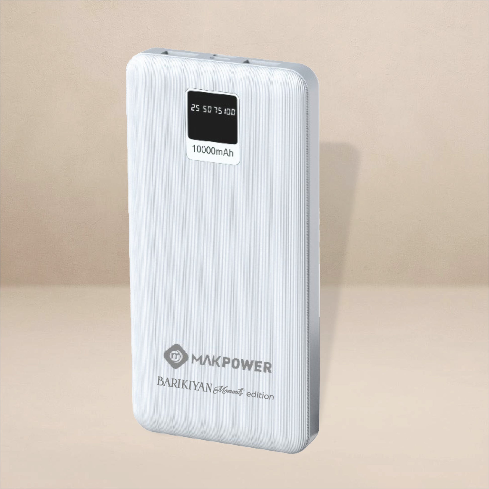 Barikiyan Moments 10,000mAh Slim Power Bank with Digital Display