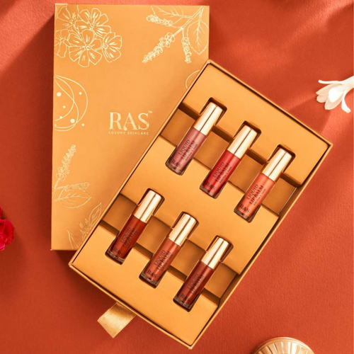 6 Piece Tinted lip Balm Miniature Set