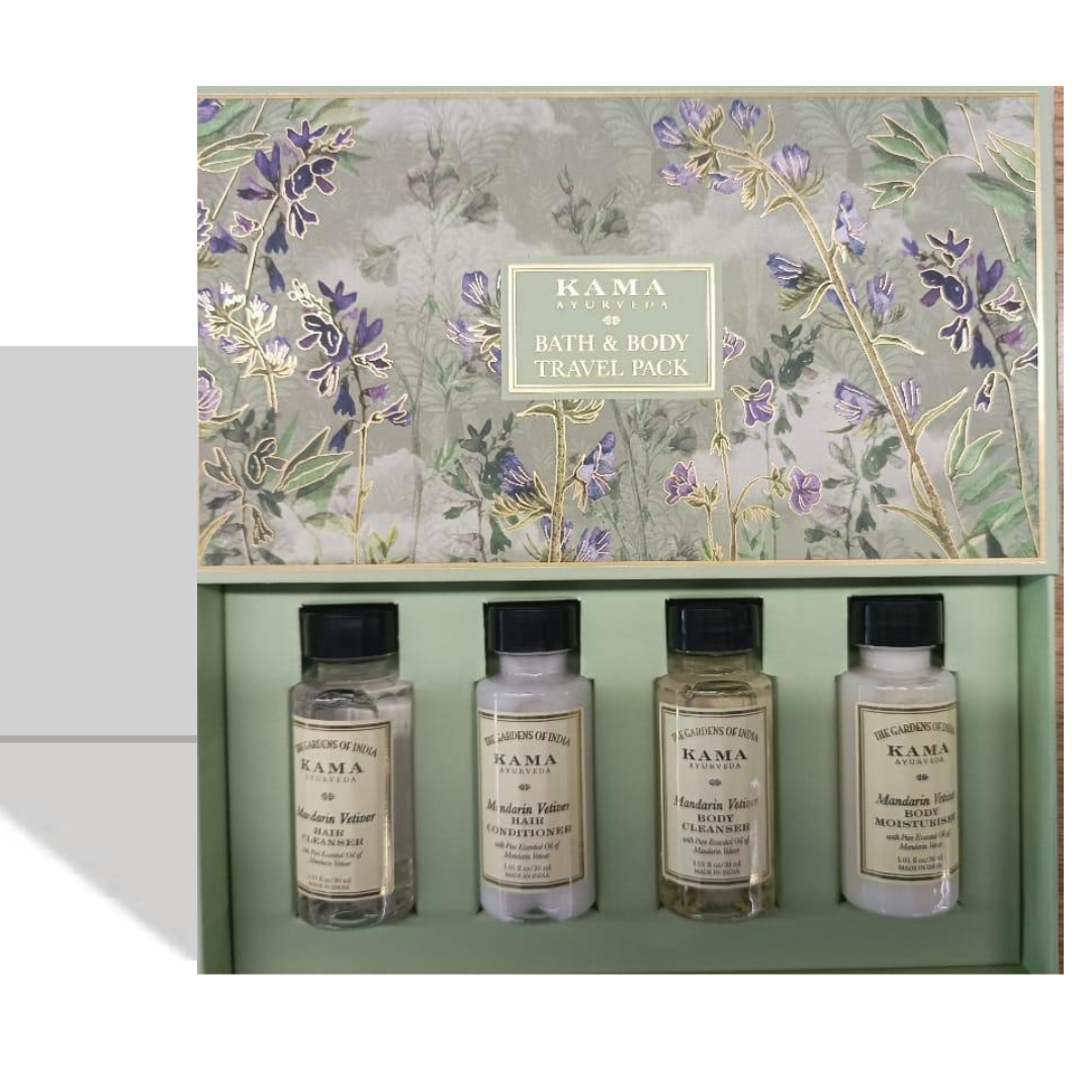 KAMA BATH AND BODY TRAVEL PACK