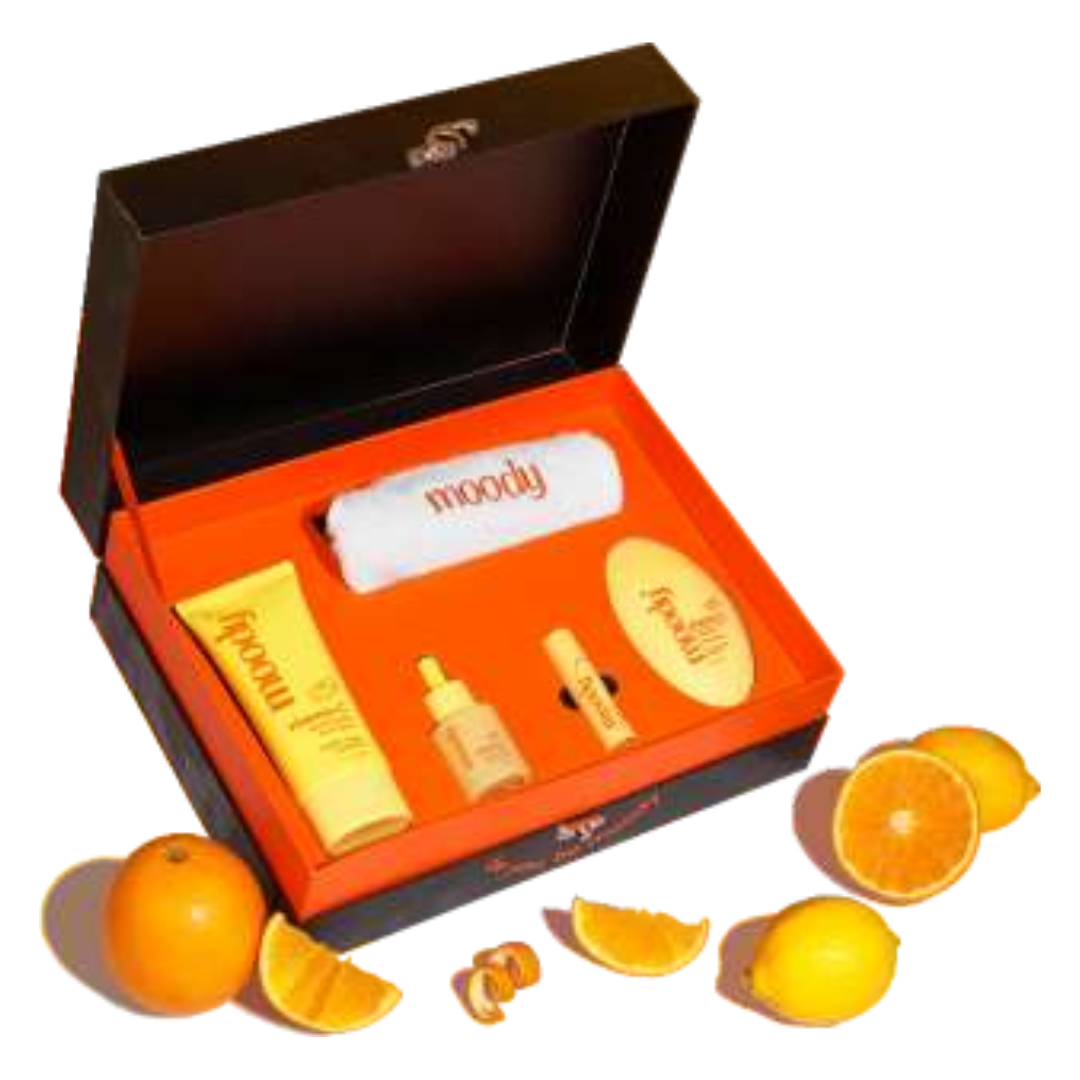 Brighter Mornings Vitamin-C Ritual Gift Box For Men & Women