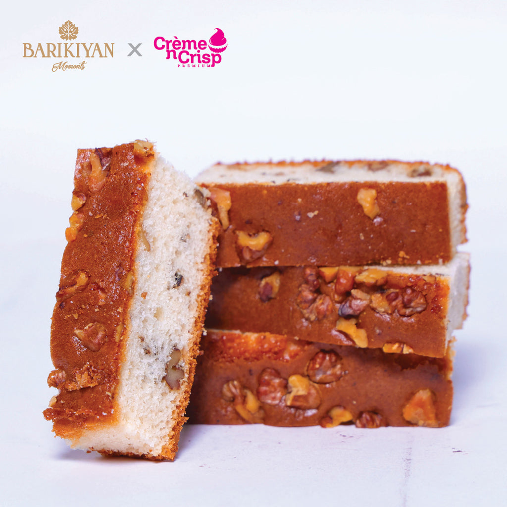 BANANA WALNUT DRY CAKE