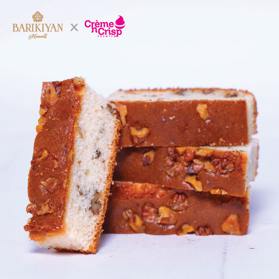BANANA WALNUT DRY CAKE