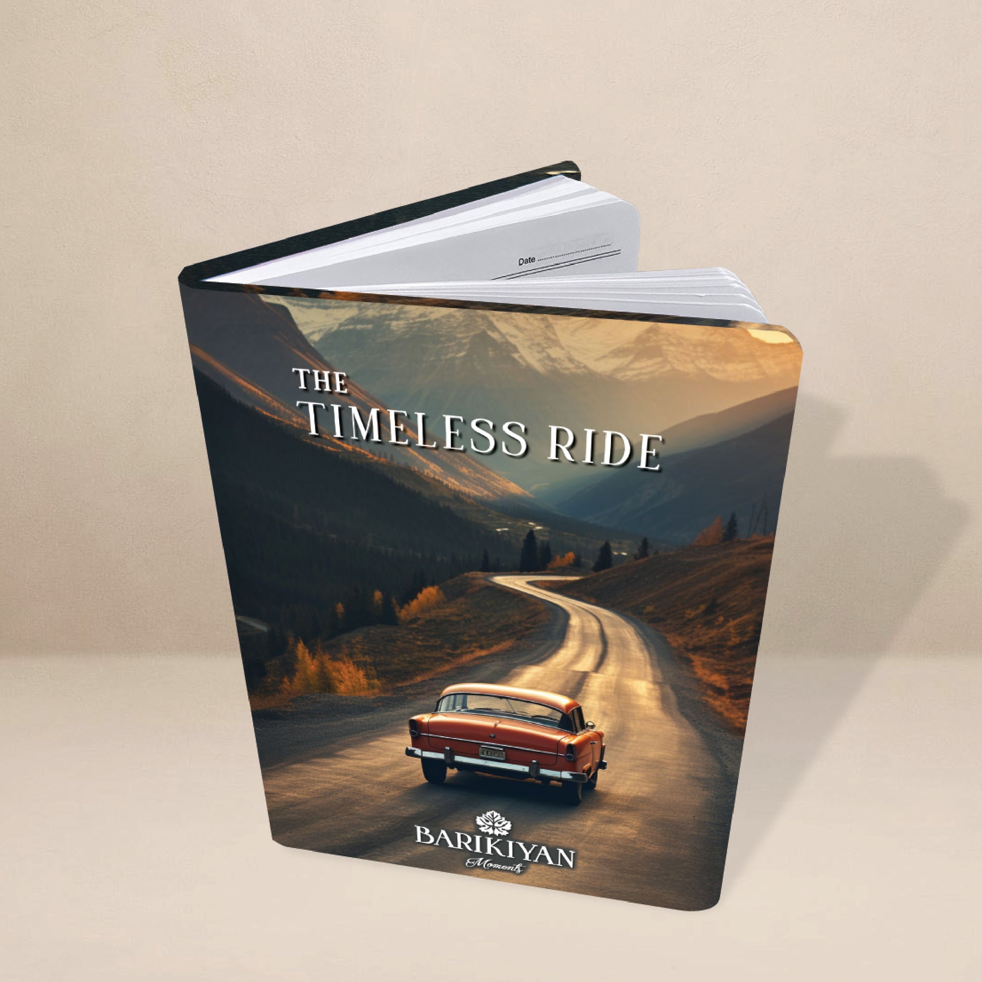 Barikiyan Moments “The Timeless Ride” Hardcover Journey-Inspired Diary