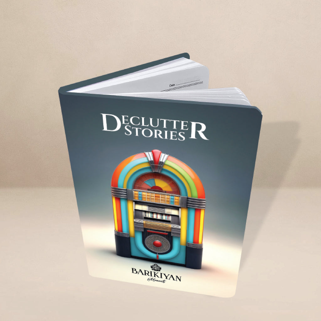 Barikiyan Moments “Declutter Stories” Hardcover Retro Reflection Diary