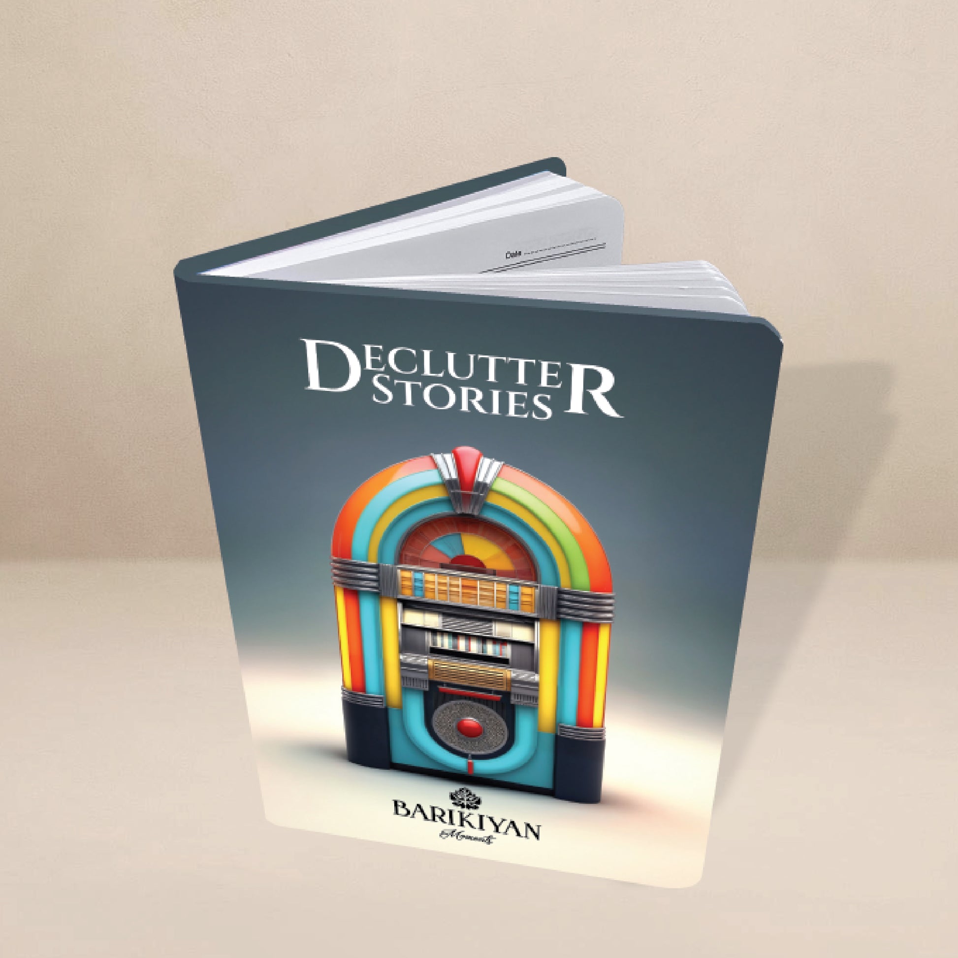 Barikiyan Moments “Declutter Stories” Hardcover Retro Reflection Diary