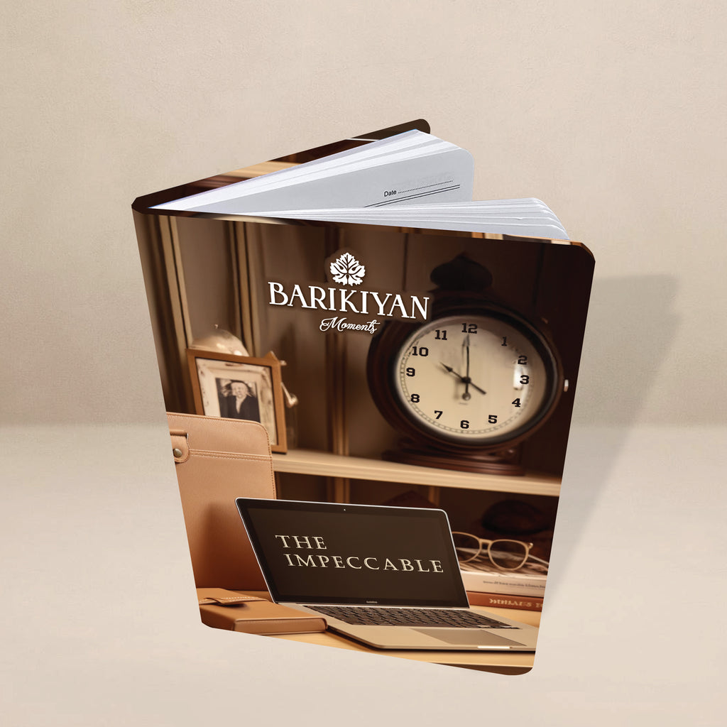 Barikiyan Moments “The Impeccable” Softcover Notebook