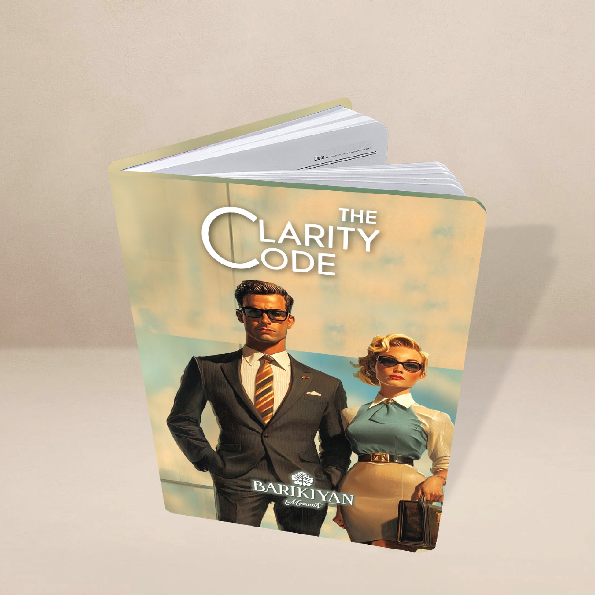 Barikiyan Moments "The Clarity Code" Designer Softcover Notebook