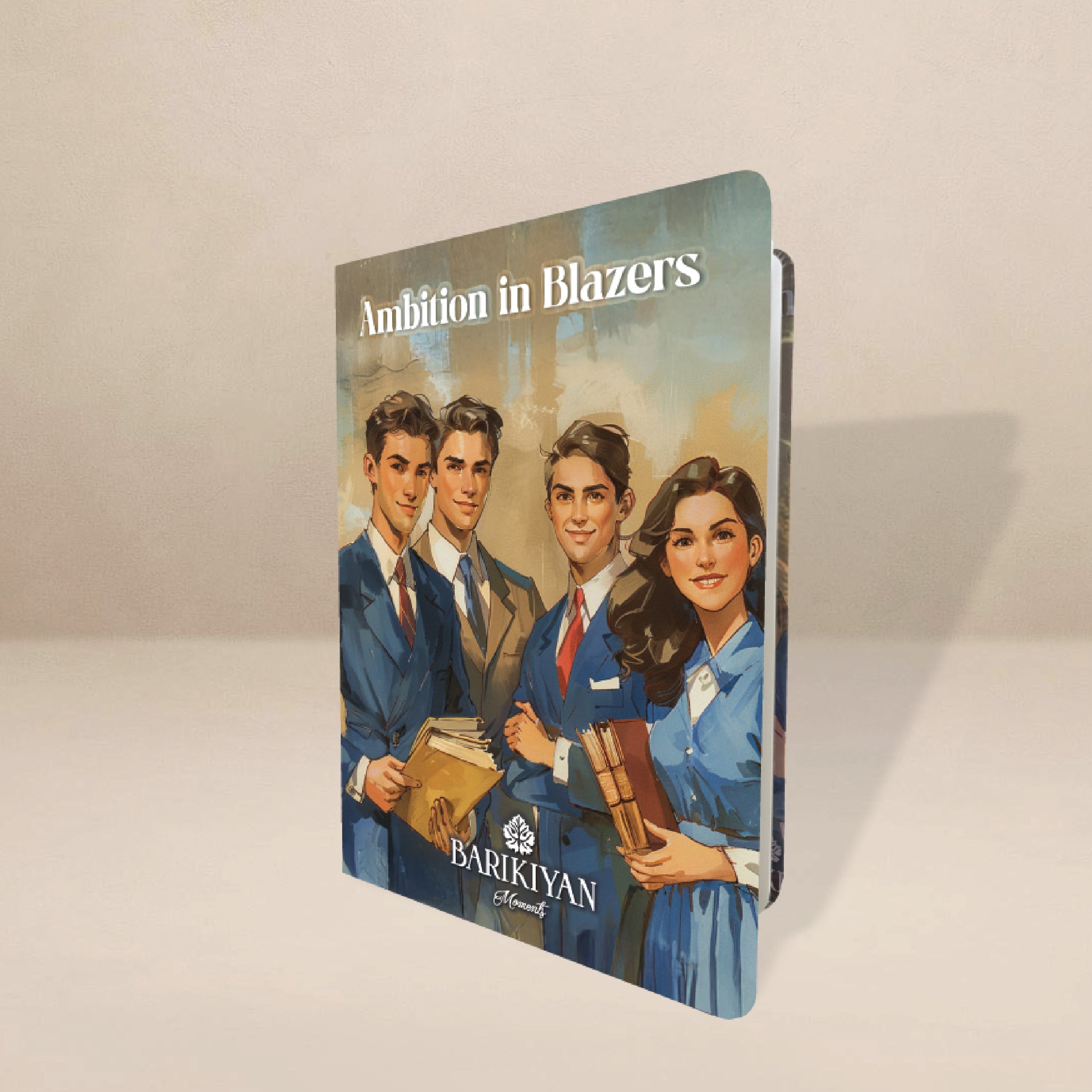 Barikiyan Moments “Ambition in Blazers” Softcover Motivational Notebook