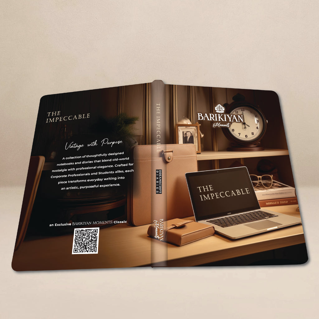Barikiyan Moments “The Impeccable” Softcover Notebook