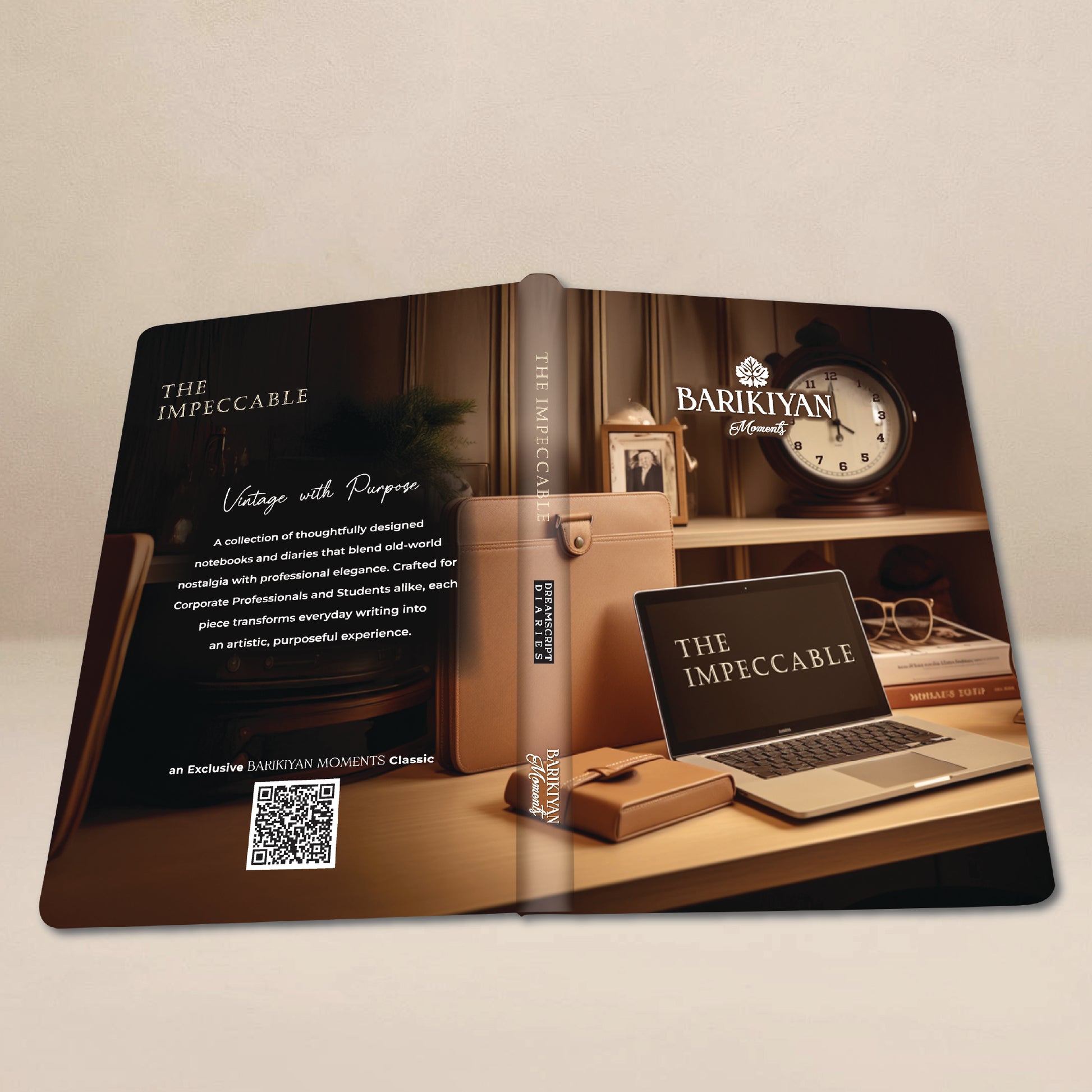 Barikiyan Moments “The Impeccable” Softcover Notebook